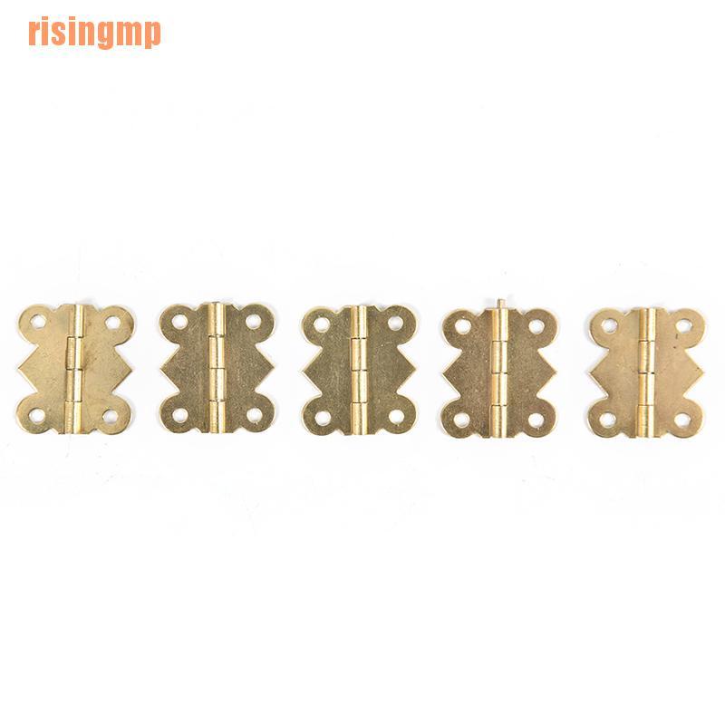Bộ 10 Bản Lề mini Hình Bướm Dùng Sửa Chữa Trang Sức DIY