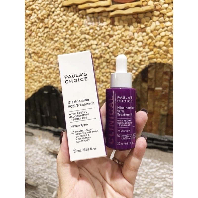 Tinh chất serum booster Paulla's choice clinical Niacinamide 20% treatment