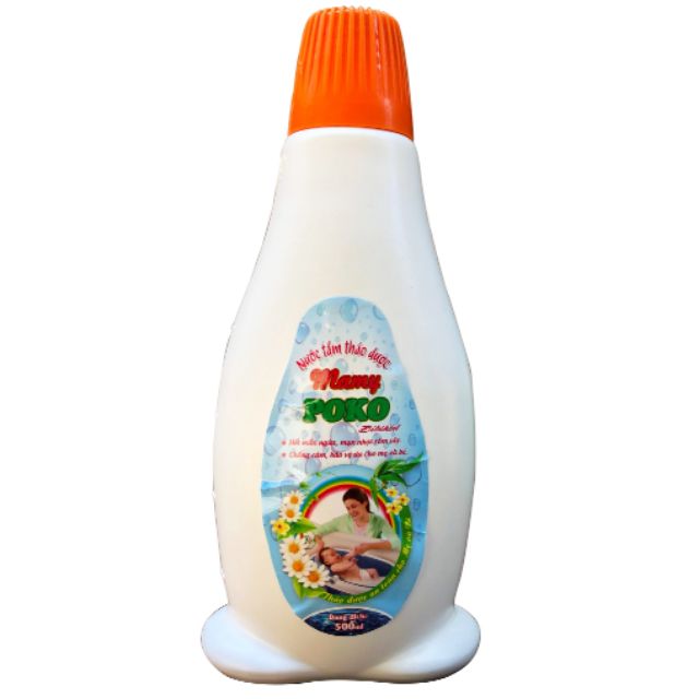 Nước tắm thảo dược Mamy Poko 500ml