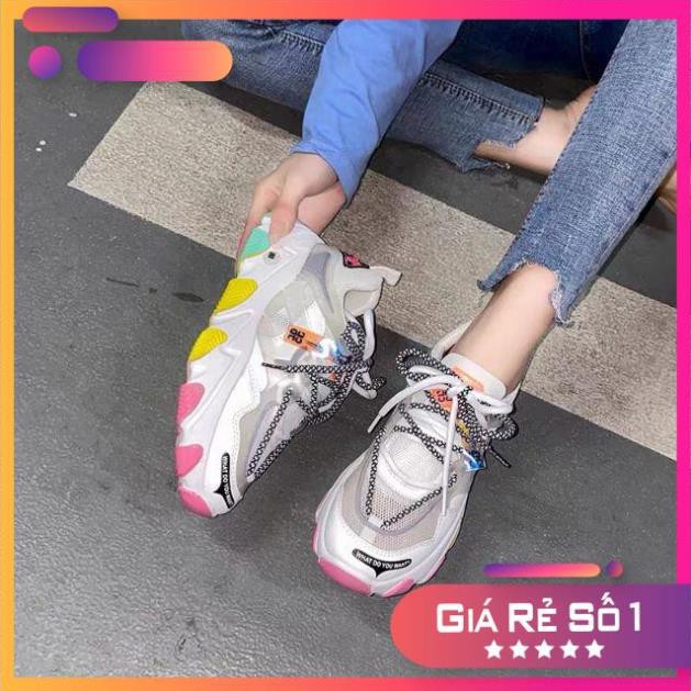 Giày Nữ🍒 Giày thể thao Ulzzang tag Cam 2 dây + ẢNH THẬT | BigBuy360 - bigbuy360.vn