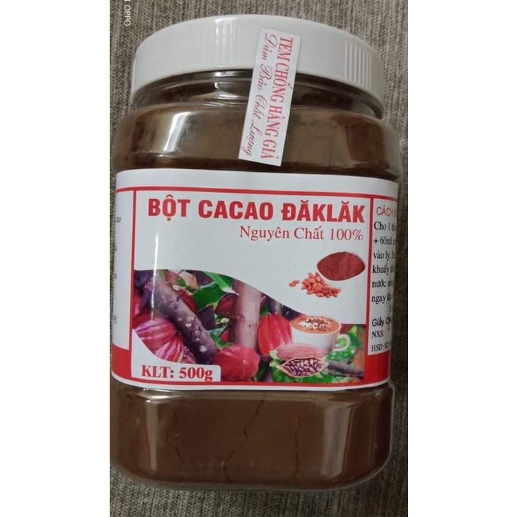 500g Bột Cacao nguyên chất 100% loại thơm ngon nhất