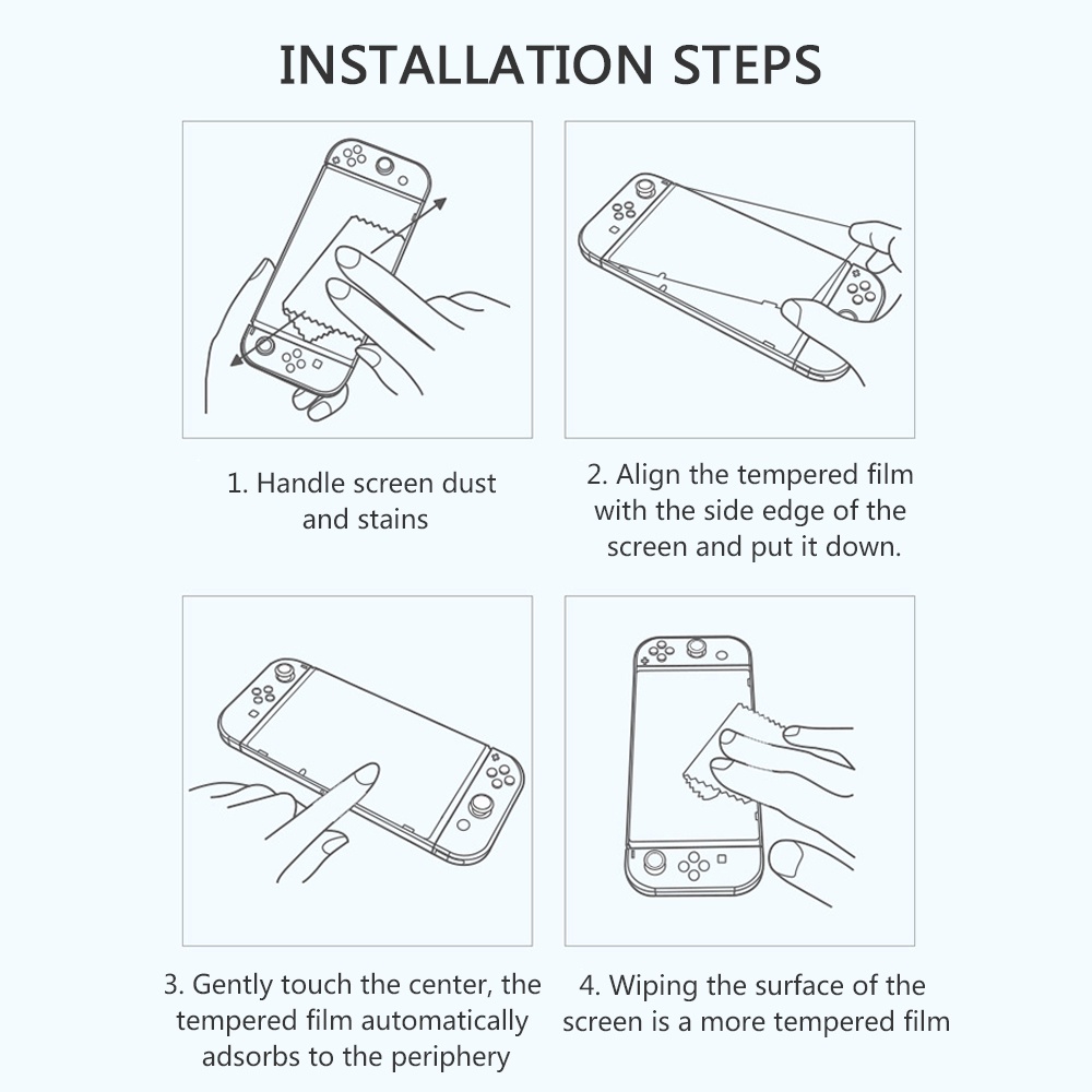 Kính cường lực 9H cho máy chơi game Nintendo Switch / LITE / OLED | BigBuy360 - bigbuy360.vn