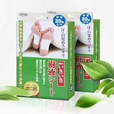 Miếng dán thải độc chân Kenko Nhật Bản 30 miếng - giúp tăng sức đề kháng chống lại bệnh tật Giúp đào thải chất độc