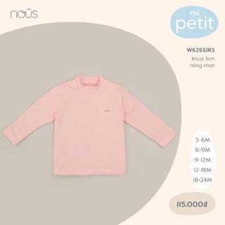[Nous] áo cổ 3-5 phân Nous petit mỏng mềm