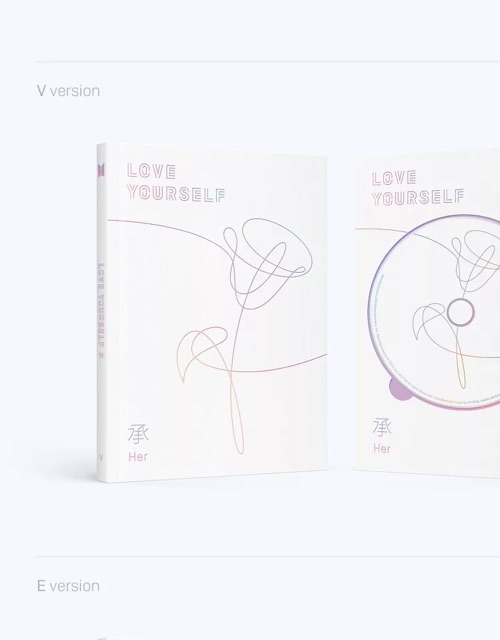 [CÓ SẴN] Album BTS Love Yourself Her