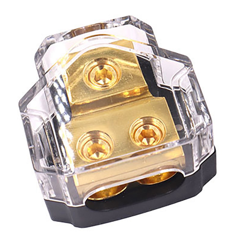 Bộ khuếch đại âm thanh trên ô tô Khối phân phối công suất 1 trong 2 Đường ra Công suất mặt đất Khối phân phối bộ khuếch đại ô tô Bộ chia âm thanh