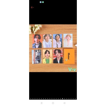 Set 6 card unoff BTS V như ảnh (trừ card group).