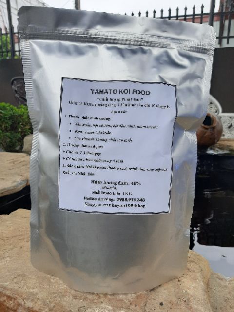 Thức ăn cao cấp YAMATO KOI chuyên dành cá Koi |1KG