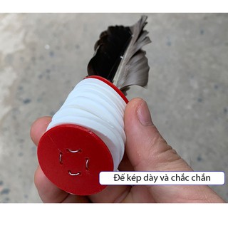 Cầu đá cầu kiểng đen chống thấm nước HT54 (Bộ 2 quả)