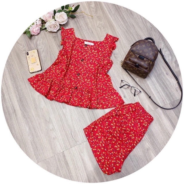 Bộ lanh nhung quần đùi | BigBuy360 - bigbuy360.vn