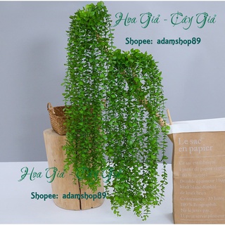  Cây Giả - Chùm dây leo lá rủ vẩy ốc trang trí 9 nhánh dài 110cm 