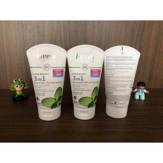 Hàng đức sữa rửa mặt hữu cơ lavera bio 3 in1