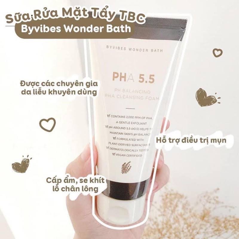Sữa Rửa Mặt Byvibes Wonder Bath PHA 5.5
