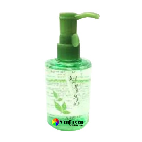 Tinh dầu tẩy trang thảo dược trà xanh Welcos Green tea Hàn Quốc 170ml