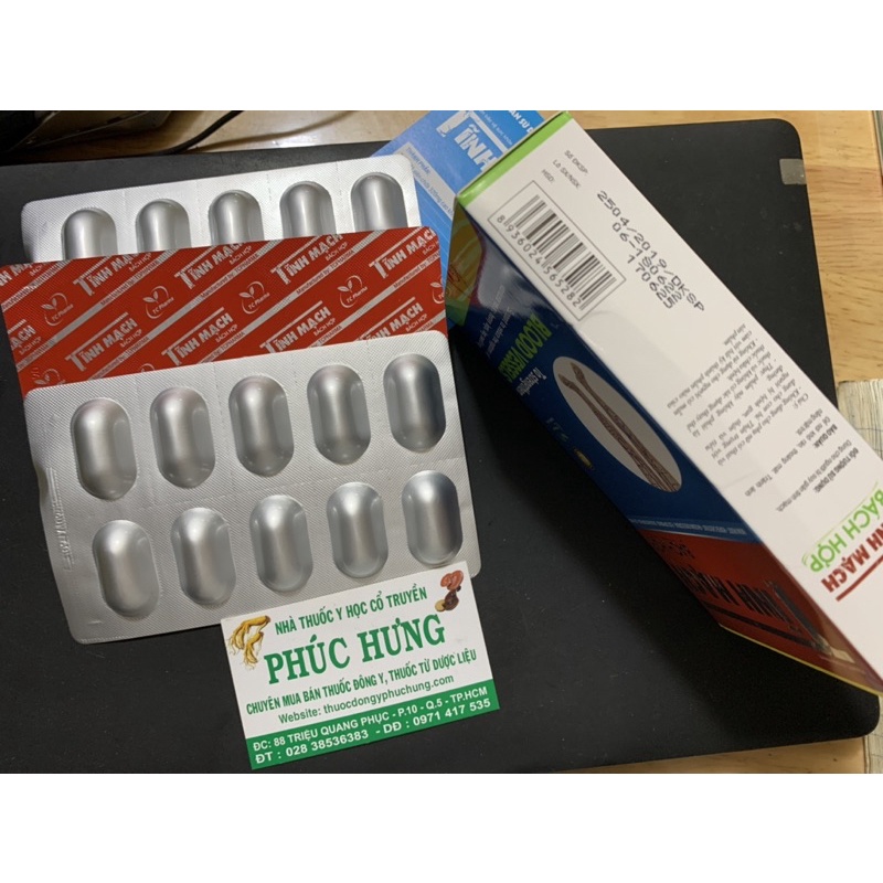 Tĩnh mạch Bách Hợp H/30v_ Hỗ trợ giảm các triệu chứng do giãn tĩnh mạch, nặng chân, phù chân