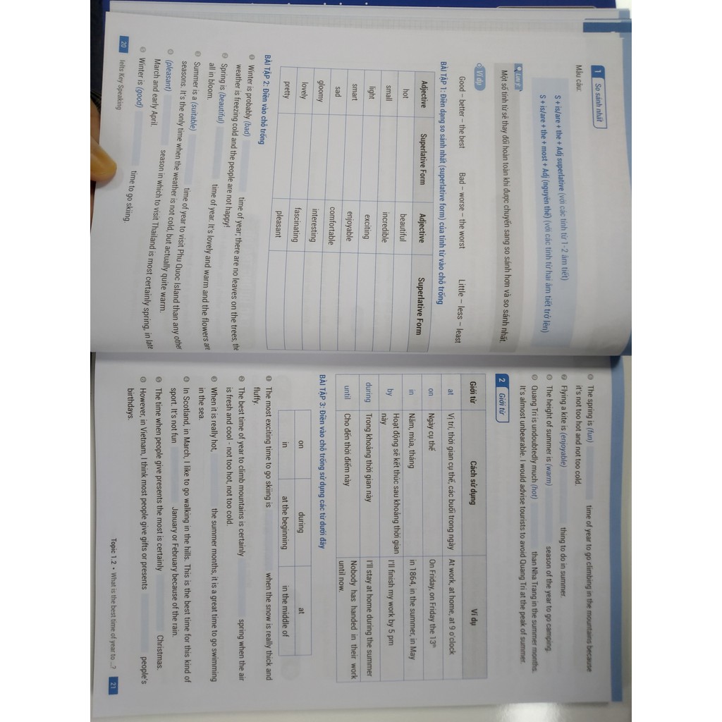 Sách IELTS KEY SPEAKING – Công thức học nhanh IELTS – Speaking part 1, 2, 3