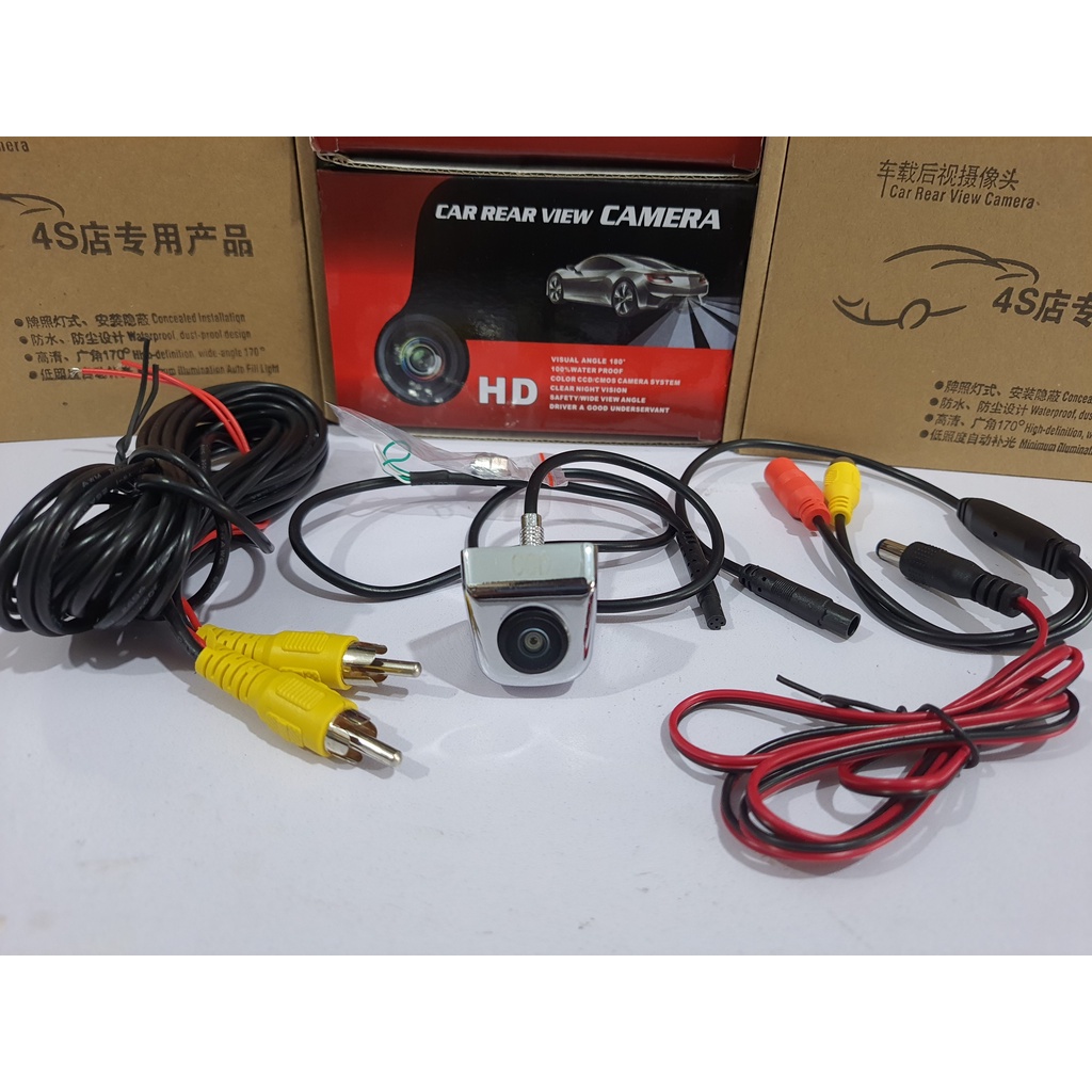 Camera Lùi CCD Độ Nét HD, Góc Nhìn 170 độ Siêu Rộng, Dùng Cho DVD Thường Và DVD Android, Có Cảm Biến Hồng Ngoại
