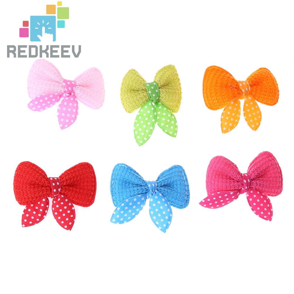 Set 10 Kẹp Tóc Hình Nơ Dễ Thương Cho Thú Cưng