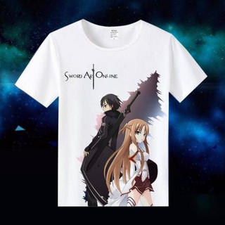 Thẻ Áo Thun In Hình Anime Sword Art Online Kirito Độc Đáo !