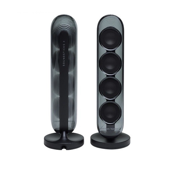 Loa bluetooth Harman Kardon SoundSticks 4 Màu Đen ( Hàng Chính Hãng Bảo hành 12 tháng) Tặng loa Jamo Ds2