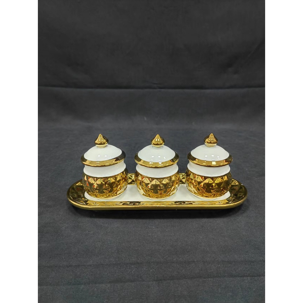 Bộ thờ cúng mạ vàng hoàng kim sứ cao cấp