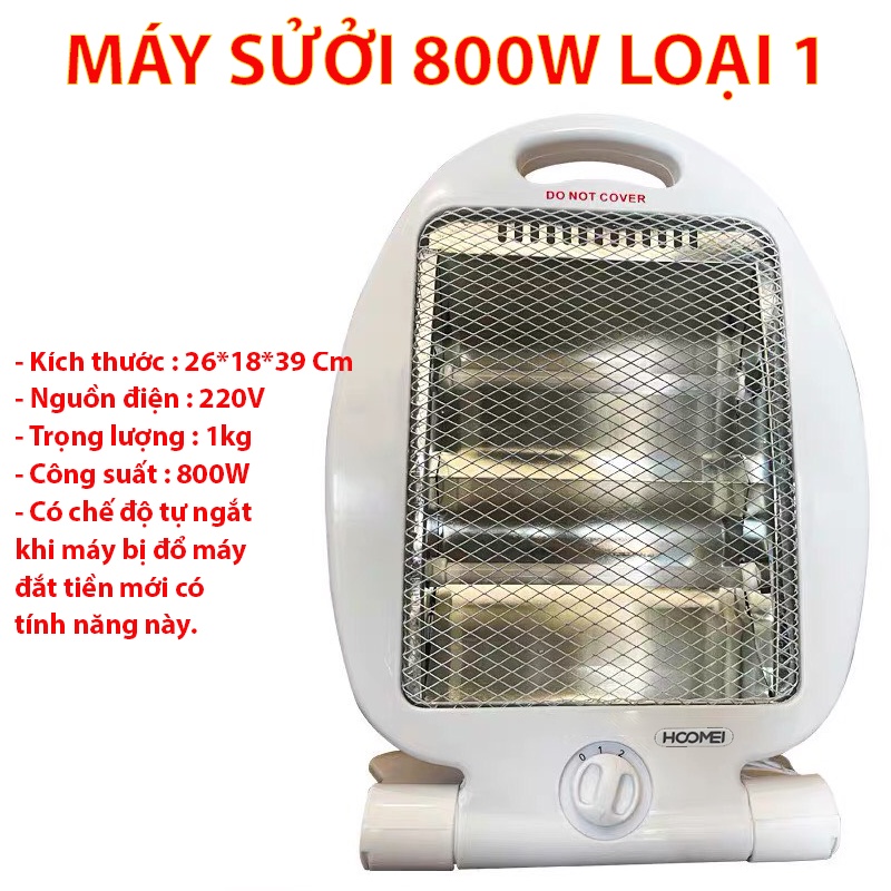 Quạt sưởi ấm - Máy sưởi hồng ngoại cao cấp 2 bóng sưởi,chống giật,chống nóng, an toàn khi sử dụng