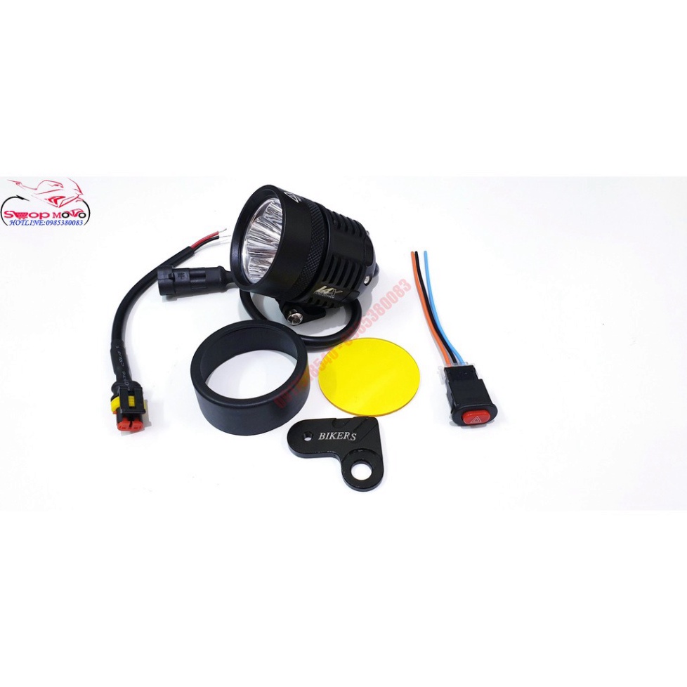 COMBOĐèn trợ sáng gắn chân Gương L4X full phụ kiện Ảnh thật Sp