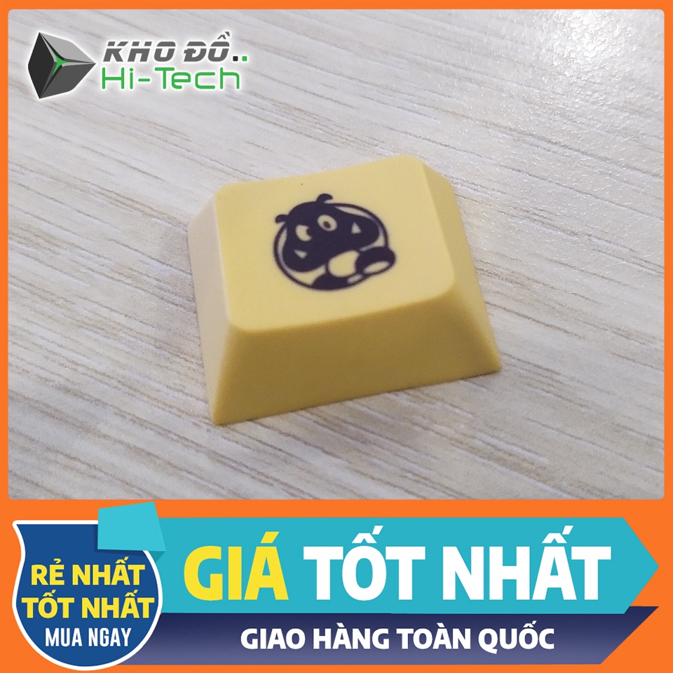 Keycap Mario lẻ  𝘍𝘳𝘦𝘦𝘴𝘩𝘪𝘱  cho bàn phím cơ. Chất liệu PBT dye-sub dày dặn, chắc chắn