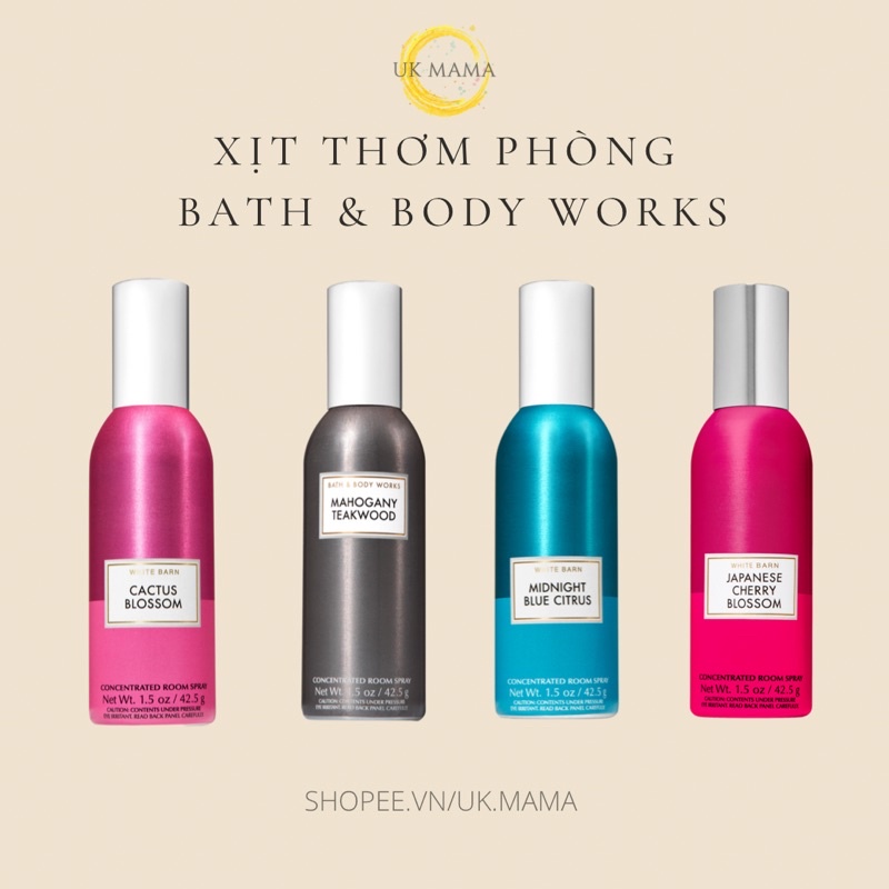 Xịt thơm phòng Bath & Body Works