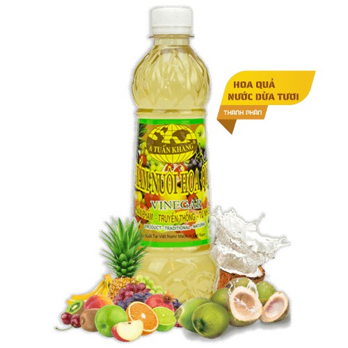 Giấm Hoa Quả A Tuấn Khang 500ML