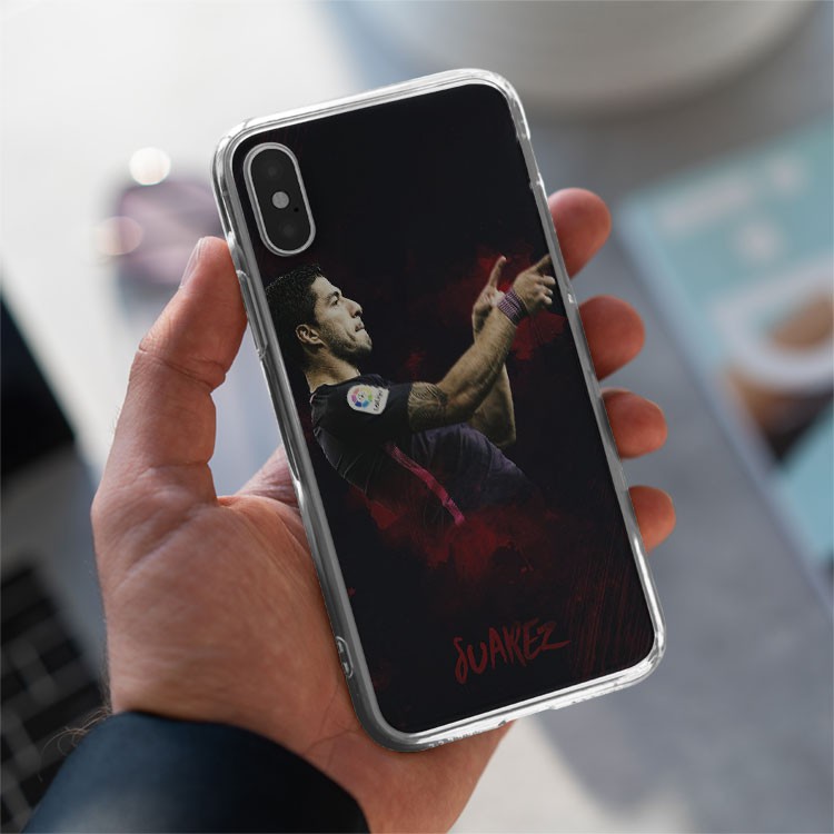 Ốp lưng Suarez ăn mừng bàn thắng cho Iphone 5 6 7 8 Plus 11 12 Pro Max X Xr BAR20210058