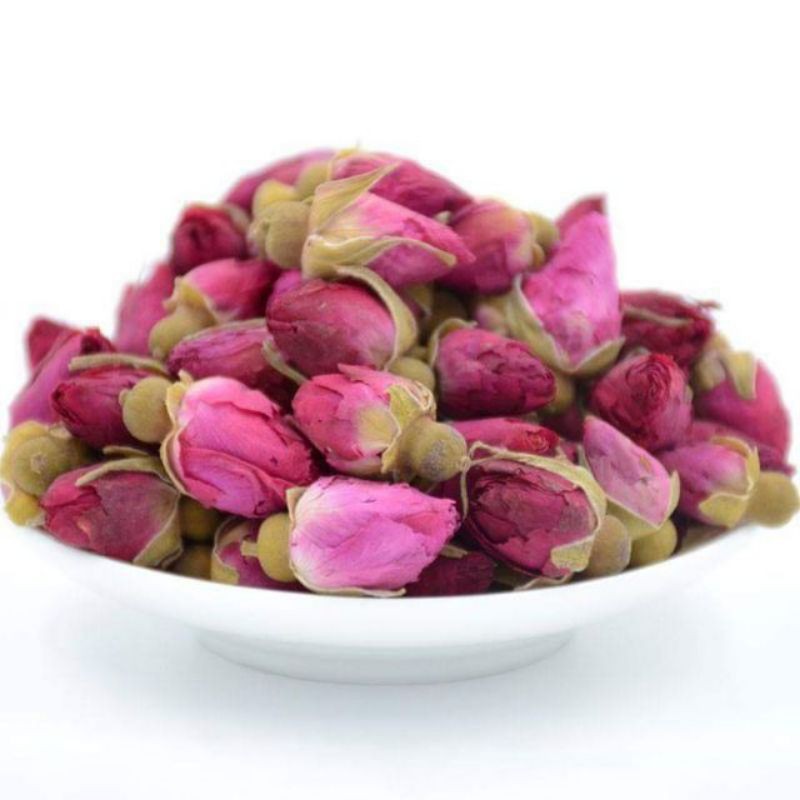 100gr nụ hồng Tây Tạng, hoa hồng Sơn Đông sấy khô nguyên chất hàng chuẩn loại 1