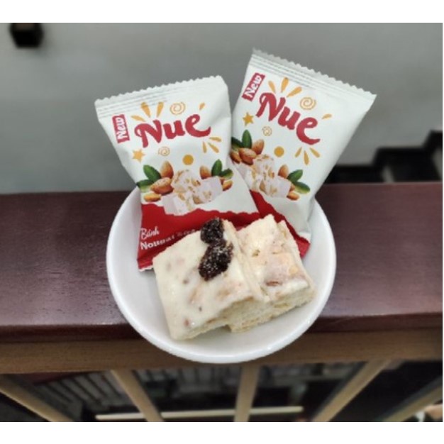 Bánh Nougat Gói 250G - Vị Trà Xanh - Trà Sữa - Kẹo Hạnh Phúc - Ngọt Nhẹ, Dẻo dai