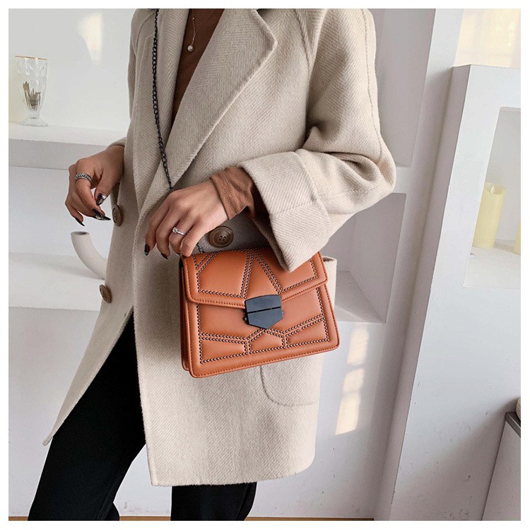 Túi đeo chéo nữ nhiều ngăn đi chơi mini da mềm cá tính giá rẻ