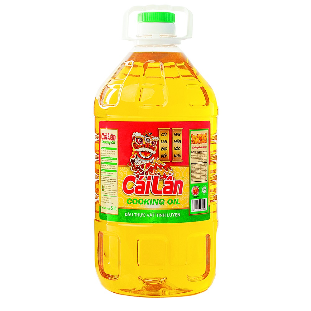 Dầu ăn Cái Lân chai 5L