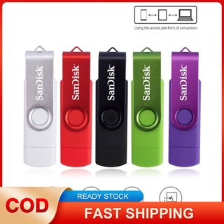 Usb Sandisk Ổ Cứng usb 2.0 OTG 2 Em 1 Micro USB dung lượng 2TB/1TB/512GB/256GB/128GB tốc độ cao