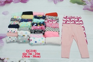 SET 5 QUẦN LEGGING CARTER sơ sinh đến 6m (0-6kg)