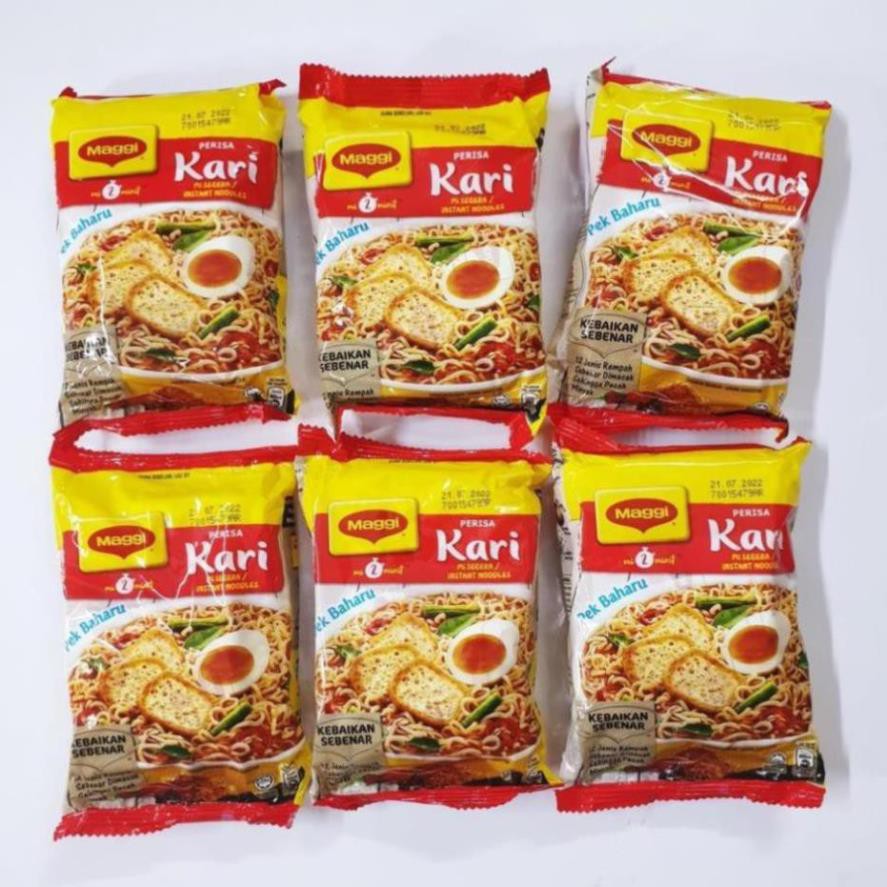 Combo 6 gói Mì Maggi Kari