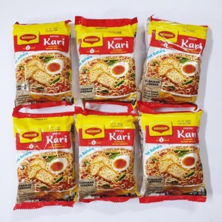 Combo 6 gói Mì Maggi Kari