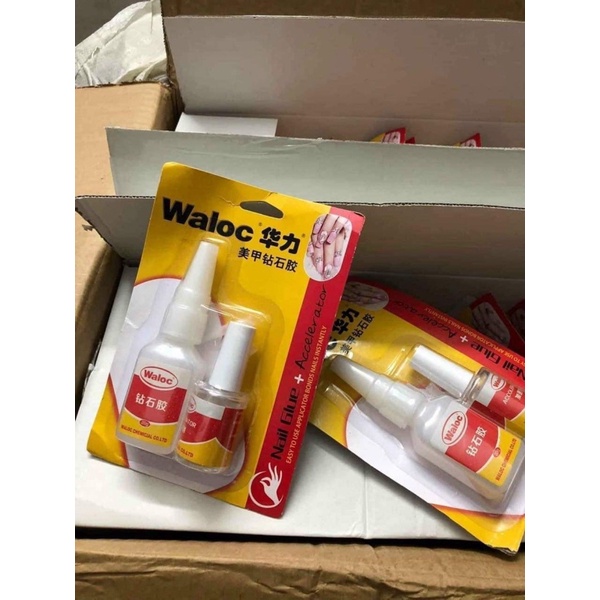 Keo dán móng nail , 401 , mxbon , waloc