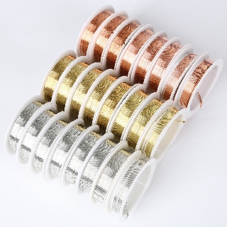 Cuộn Dây Đồng Trang Trí Móng Tay 0.3mm (  10 màu )