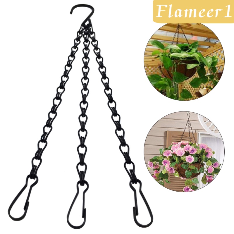 1] Giỏ Hoa Bằng Sắt Treo Chậu Hoa Trang Trí Sân Vườn