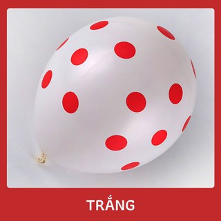 Bong bóng chấm bi đủ màu - TPHCM