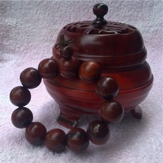 Vòng Đeo Tay Gỗ Trắc 20mm
