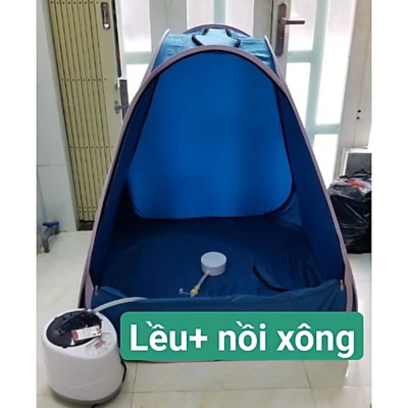 (Loại Tam Giác) Combo Xông Hơi Lều Và Nồi Xông Hero- BẢO HÀNH 3 THÁNG