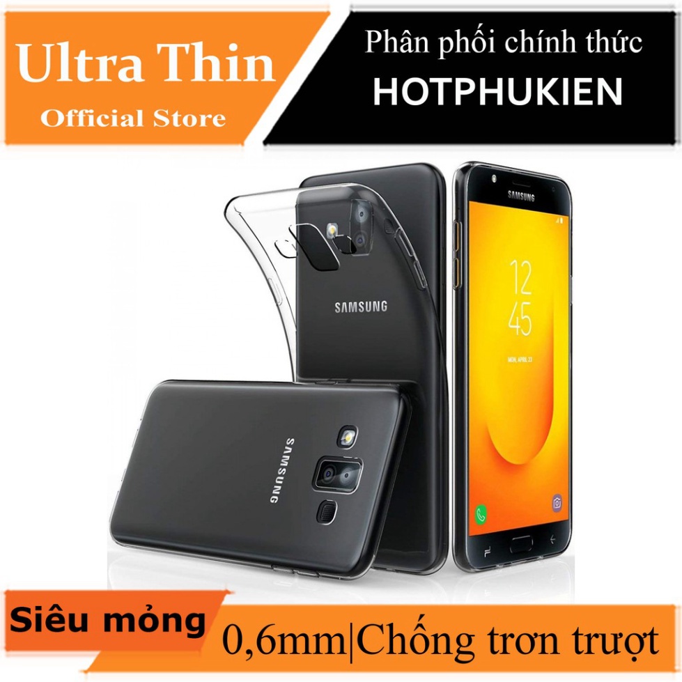 Ốp lưng dẻ Ultra thin Samsung Galaxy J7 Duo - Hàng chính hãng