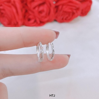 12mm, 1 chiếc khuyên tai bạc cho nam