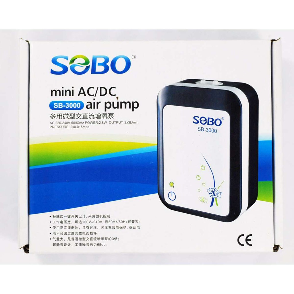 Máy thổi oxy tự sạc điện SB 4000