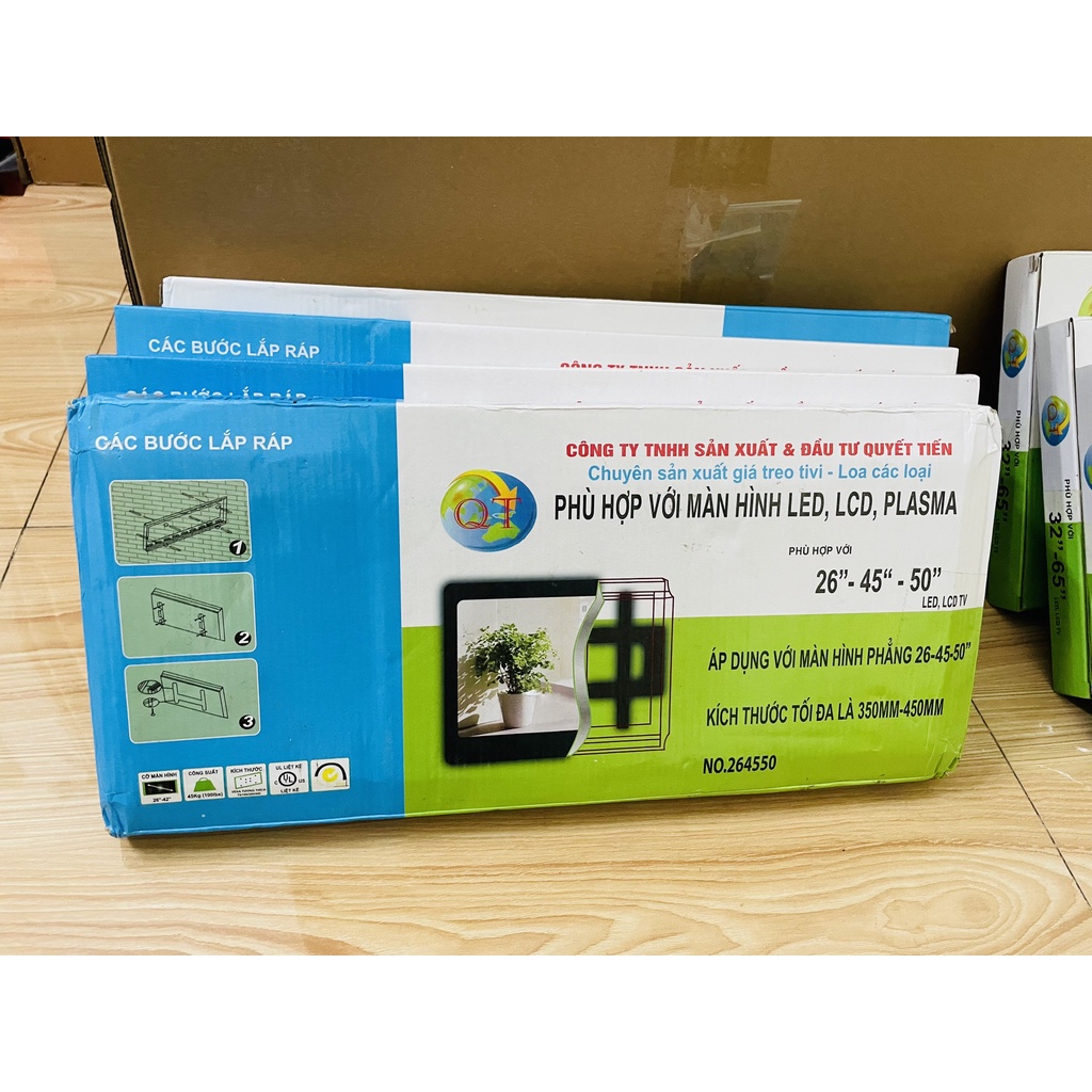 Khung treo tivi giá rẻ, chất lượng, nhiều kích thước