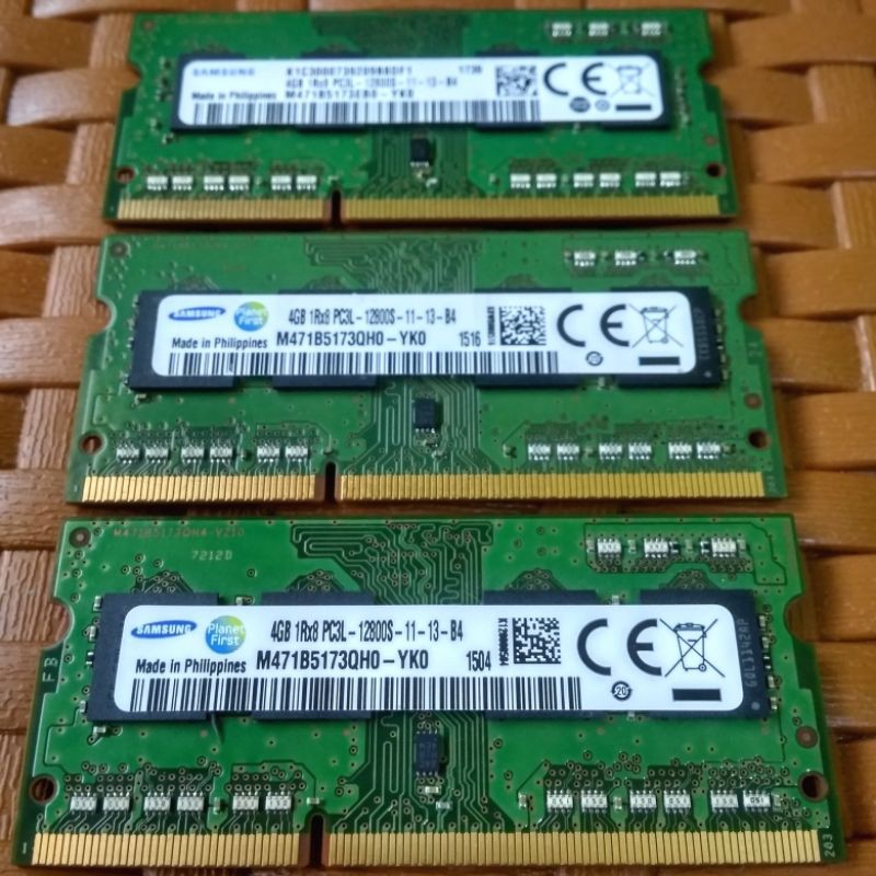 Bộ Nhớ Ram Sodimm Ddr3L Pc3L 4gb Pc 12800 | BigBuy360 - bigbuy360.vn